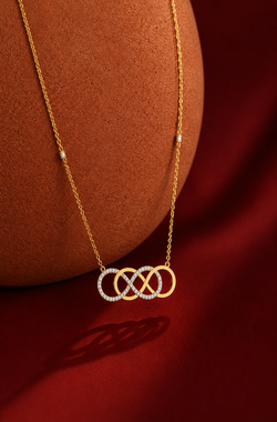 Diamond Infinity Pendant Necklace